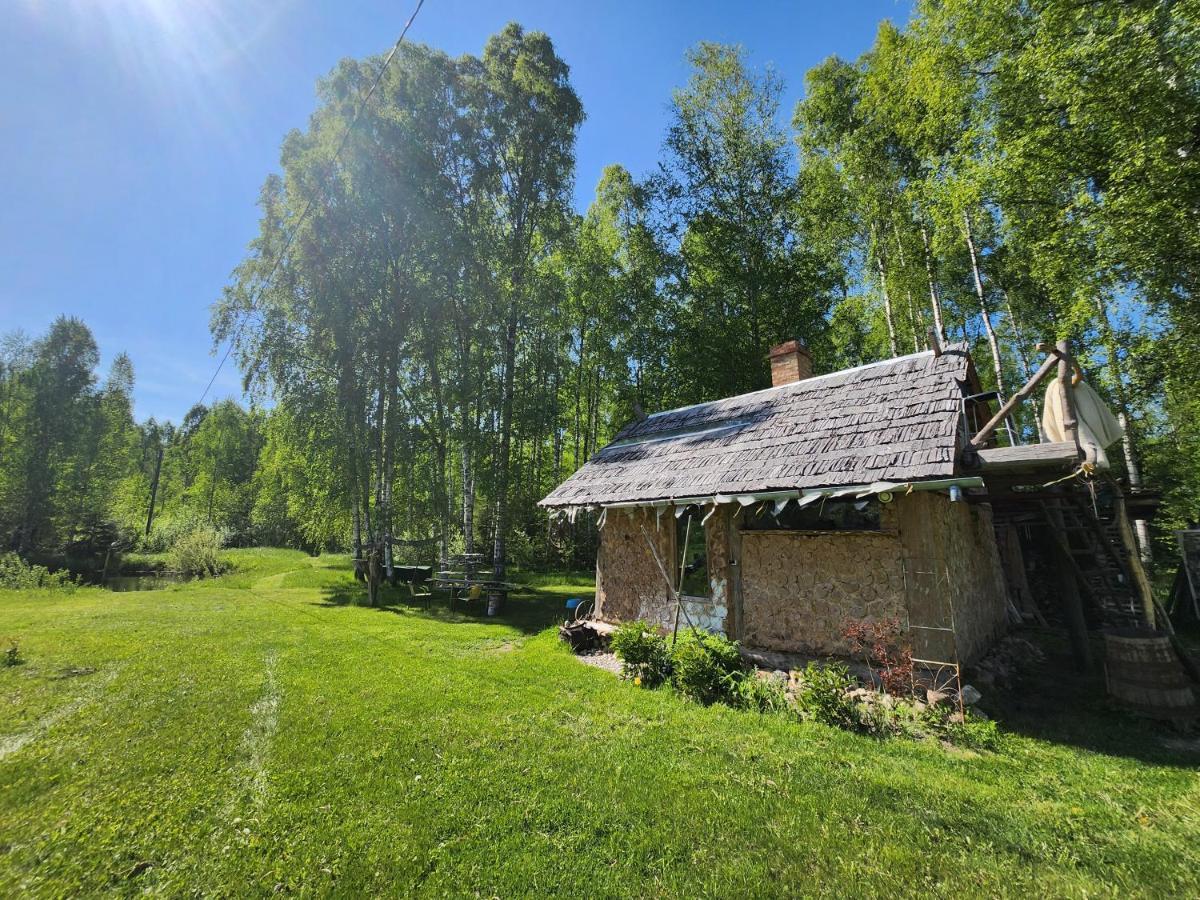 Baltas Raganinas Pirts Villa Sabile Kültér fotó